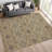 Machine Washable Indoor/Outdoor Chantille ACN2478 Global Rug-1261240688-1261240678