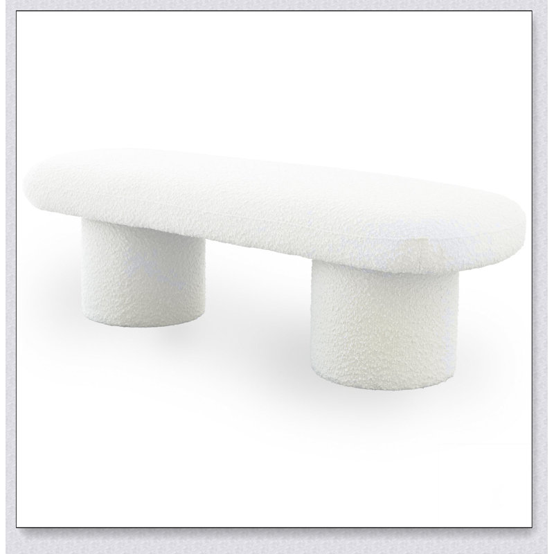 Banc Randolph Ivory Boucle