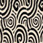 «Bold Spiral Abstraction» sur toile beige-1430122535