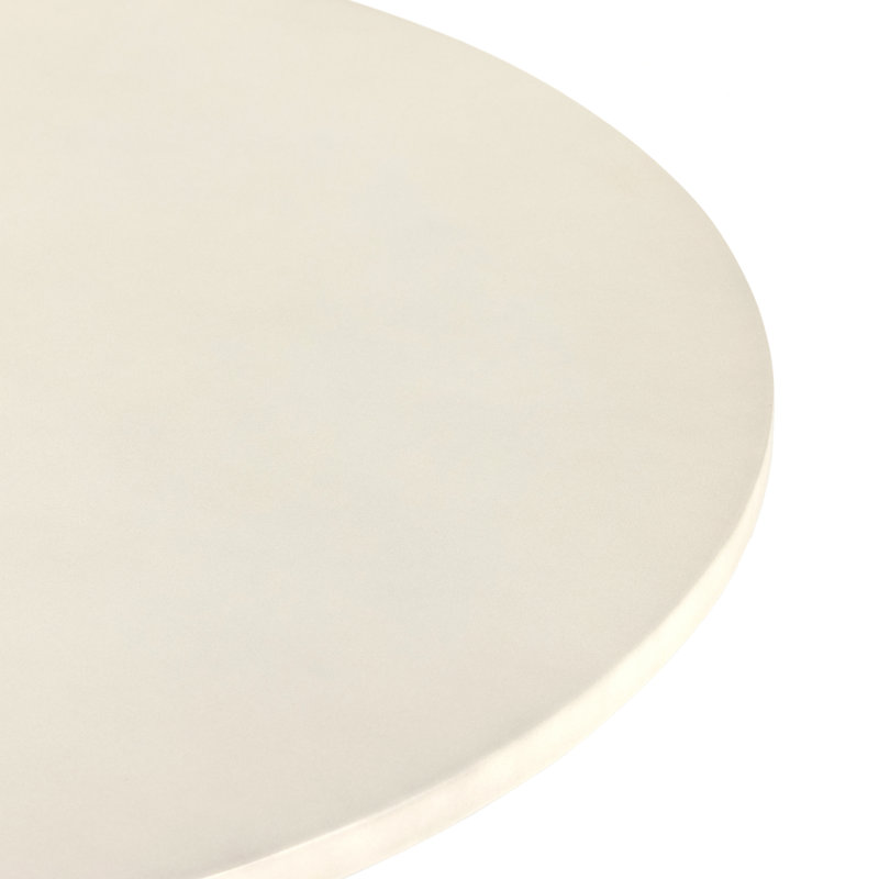 Bowman Outdoor Round Coffee Table, White
