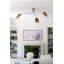 AVONDALE 3 LIGHT SEMI FLUSH