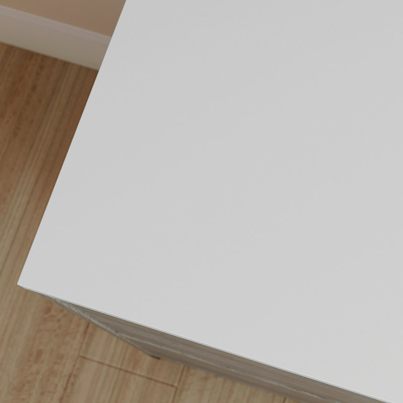 Brown Finish File Cabinet With Full-Extension Slides For Easy Access