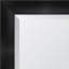 Miroir mural cadre en résine noire-20065244