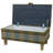69.85cm Wide Rectangle Plaid Footstool Ottoman with Storage