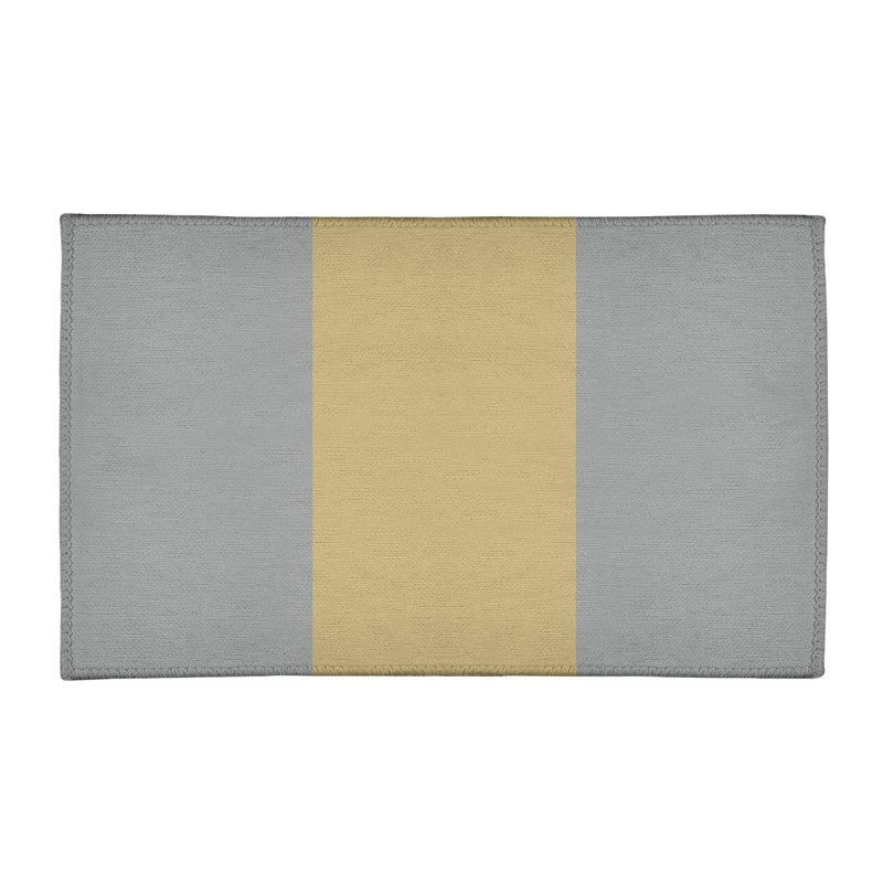 Tapis doré/gris, Rectangle 3 pi x 5 pi