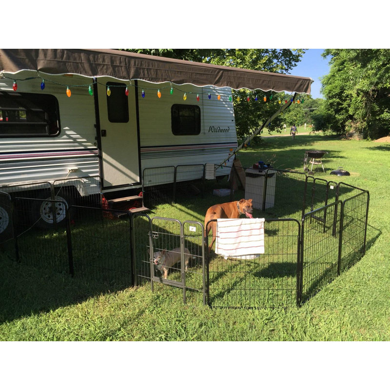 Caravan Temporary Dog Pen Aaronam Outdoor Safe Portable Dog