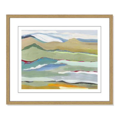 Goodbye Summer on the Hills - Picture Frame Painting