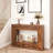47" Farmhouse Console Table, Sofa Table Accent Table, Entryway Table With Storage, Narrow Entryway Table