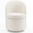 Swivel Barrel Chair Boucle Upholstered Accent Chair With High Back-451776872