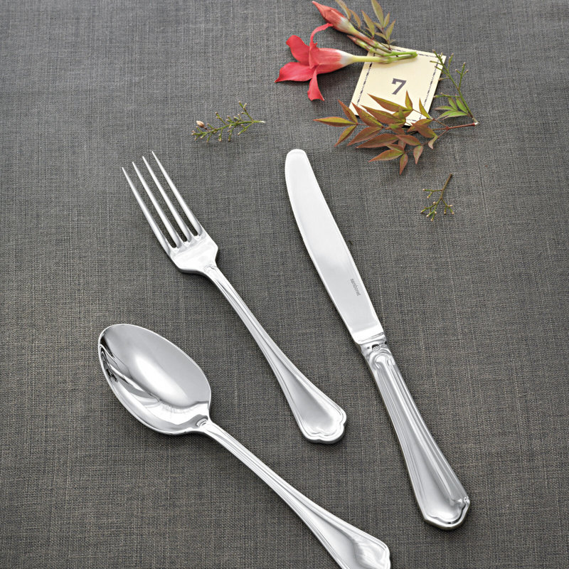 Filet Toiras 5 - Piece Stainless Steel Flatware Set - Service for 1