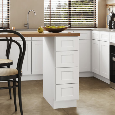 Hardwood Ready-to-Assemble Plywood Standard Drawer Base Cabinet