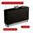 Black Solid wood Shoe Storage