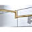 Wall Mounted Folding Kitchen Faucet In Brushed Gold - 360 Rotatable, Brass, Double Handles For Simple Water Control, Corrosion Finish, Space Saving Option Modern Mount Pot Filler Arm, Swivel, Quality-26374751