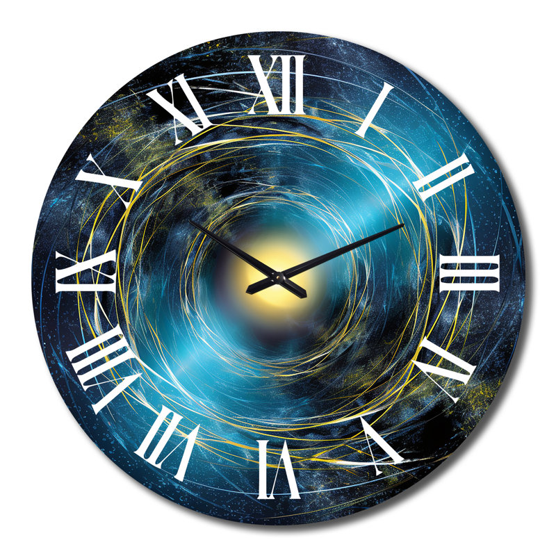 Horloge murale en métal, Grand