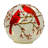 3 Piece LED Cardinal Globe Set