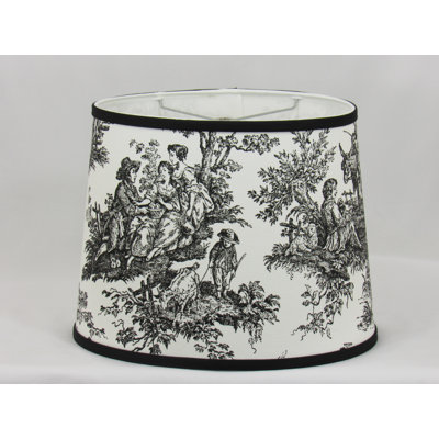 10.25 in. H Cotton Drum Lamp Shade