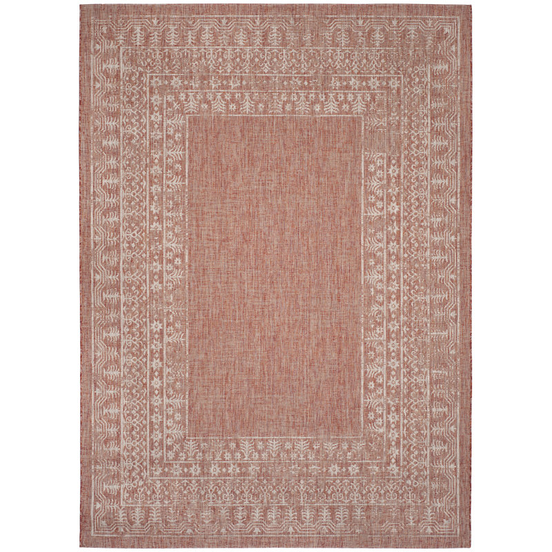 Anelly Performance Southwestern Indoor/Outdoor Area Rug, Rectangle 11' x 13'