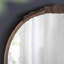Miroir rond manufacturé