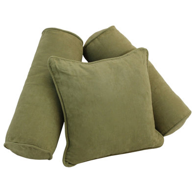  Microsuede Pillow Cover & Insert