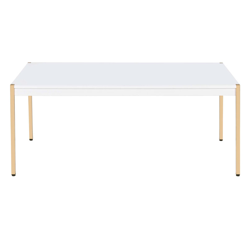 White Rectangle Coffee Table