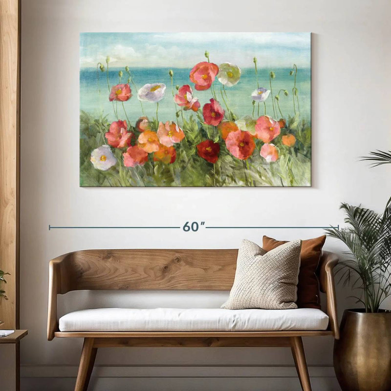 Harnek Coastal Poppies Light, H 32 po x l 48 po
