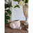 Textured Beige Finish Sand And Cement Planter 9.5X8.3X6 Inches, Creates A Relaxing Atmosphere In Your Home Inches Planter, Beautiful Decoration For Dining Room
