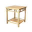 Table de bout avec tablette inférieure Zen