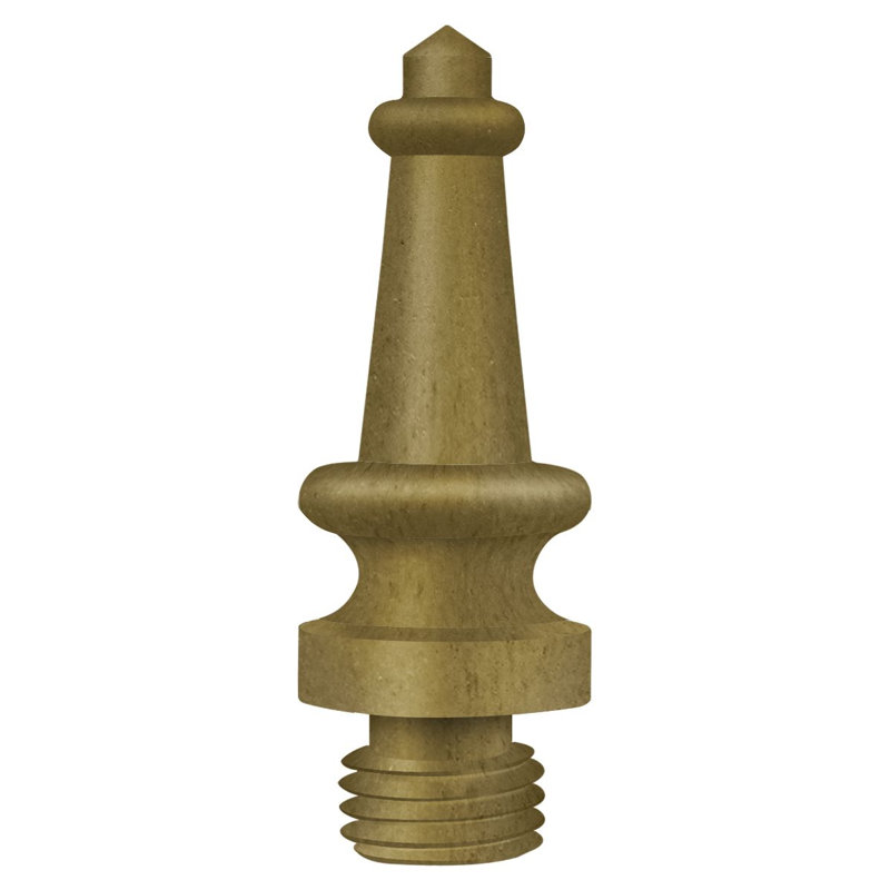 Embout de charnière central clocher, Bronze moyen