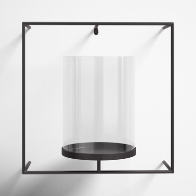 12'' H Glass Wall Wall Sconce