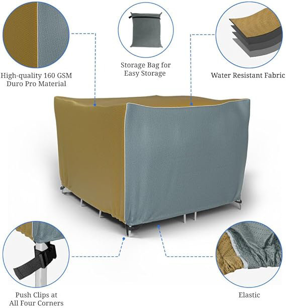 Outdoor Patio Dining Set Cover