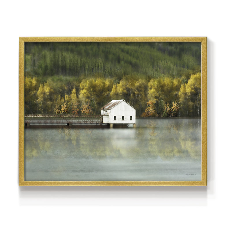 Autumn Dream -Framed Print - Restickable, 11" H x 14" W
