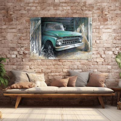 This Old Truck 1 Piece Wrapped Canvas Wall Art