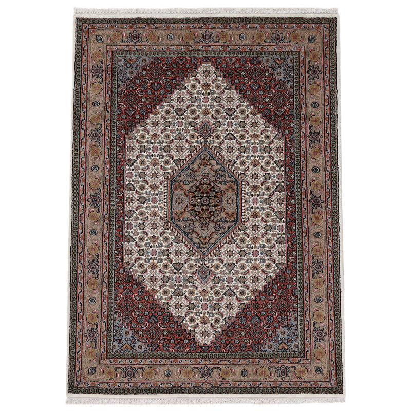 Bidjar Oriental Wool Hand Woven Area Rug, Rectangle 140 x 200cm