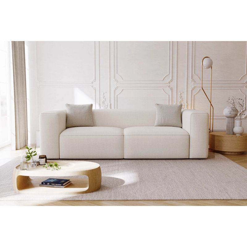 3 Seater Sofa Bed, 72cm H x 266cm W x 102cm D
