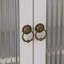 Armoire murale rétro à double porte avec porte-serviettes, armoire d'entrée