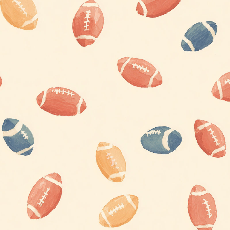 Rouleau de papier peint football mural