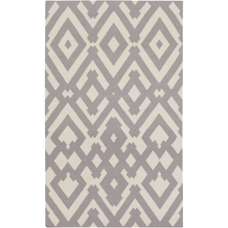 Dashnor Wool Geometric Indoor Rug, Rectangle 2' x 3'