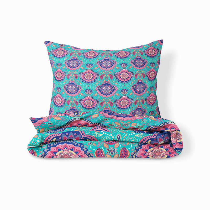 Abstract Duvet Cover, King Duvet Cover + 2 King Shams