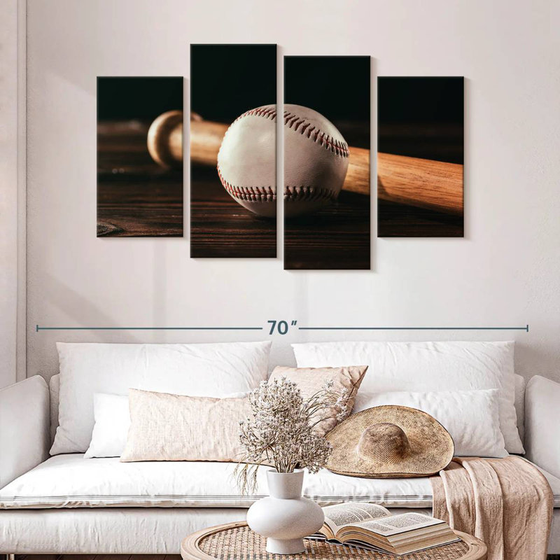 Sireci Baseball Things, 32" H x 52" W
