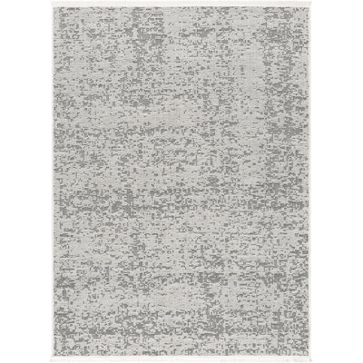 Ruglenza Modern Woven Rug - Washable Soft Touch Carpet, Non Slip Base, Easy Clean Wool Blend Texture, Decorative Area Rug for Living Room & Bedroom