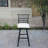 Aluminum 5-Piece Patio Bar Set with 30'' Round Bar Table-669995905