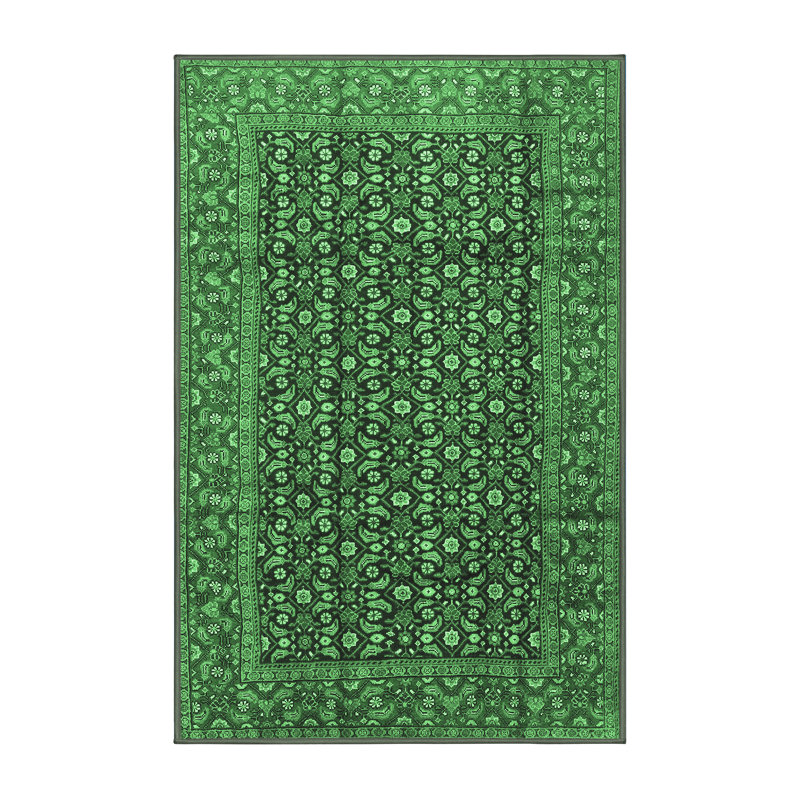 Washable Southwestern Indoor Rug, Rectangle 8' x 12'