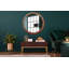 Huldar Glass Flat Wall Mirror