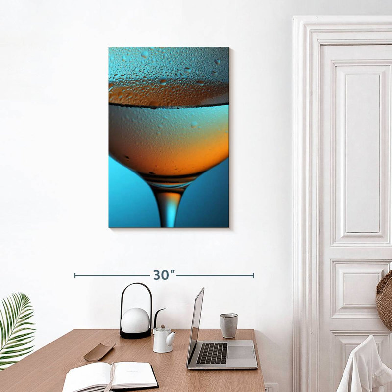 Yarlin Cold Rose Wine, 30" H x 20" W