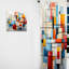 Geometric Abstraction Composition III - Rideau abstrait obscurcissant abstrait géométrique - 1 panneau-107832264