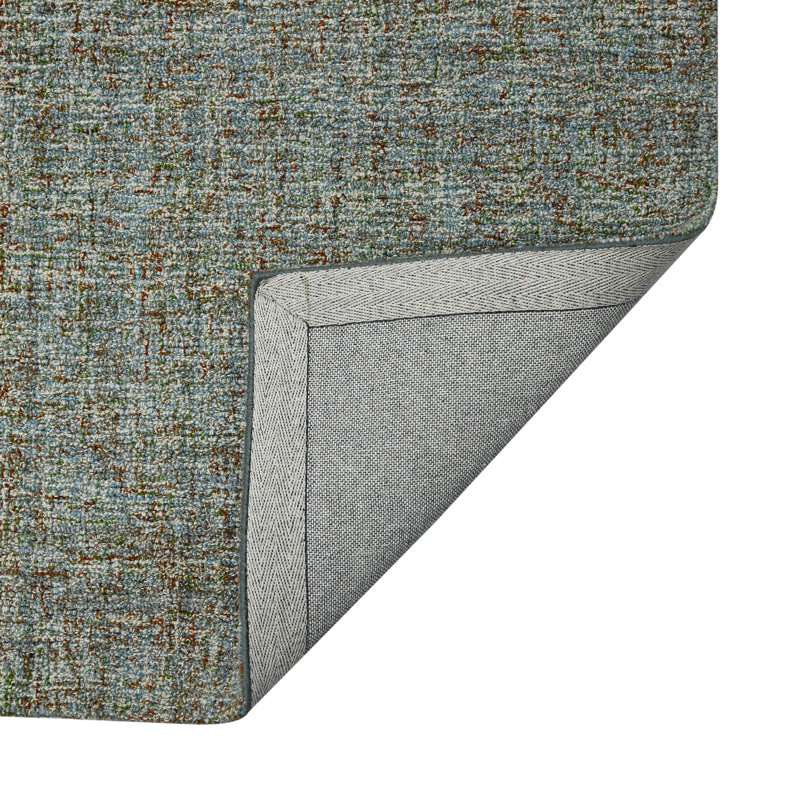 Onnig Hand Tufted Wool Plaid Indoor Rug, Rectangle 5' x 7'6"