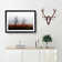 Tree Fog in Switzerland in Abstract - Picture Frame Graphic Art Print