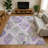 Premium Machine Washable Slesnick AMF1669 Diamonds Rug-1079588096