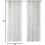 Voilage de fenêtre simple 50 x 63 po Leilani-1762589773-1799333786
