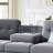 Sectional Sofa With Reversible Chaise Lounge-22380144